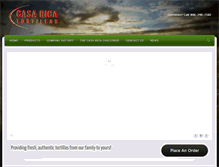 Tablet Screenshot of casarica.com